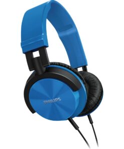 Phillips  SHL3000BL/00 Headphones with DJ monitoring style (Blue)