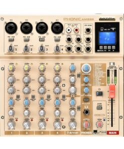Phonic AM8GE 8 Channel Recording Mixer with Wireless Bluetooth
