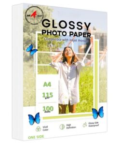 Photo Paper Inkjet Gloss 115gsm 100 PACK Sheets Photo Paper