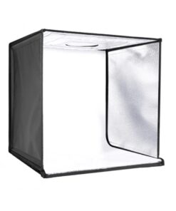 Photo Soft Box with Led Light 50 x 50 cm with Backdrops Colour