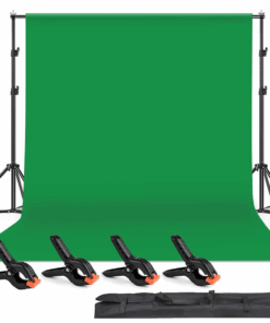 Photo Studio Green Screen Backdrop Frame Kit Photography Backdrop Stand Kit