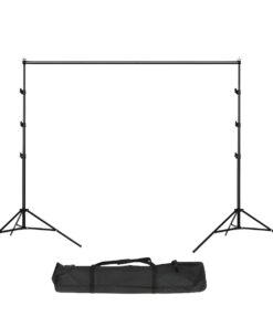 Photography Backdrop Stand Kit Adjustable Metal Photo Background Support