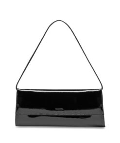 Picard Auguri Evening Clutch Handbag - Black Melange Lacquer