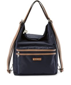 Picard Shoulder Pouch Bag with Backpack Function SONJA Midnight Blue-Black