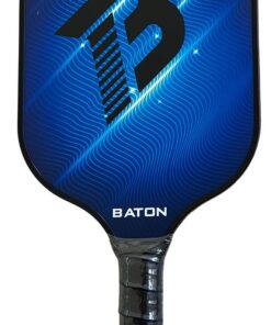 Pickleball Paddle Baton Blue & Black