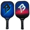 Pickleball Paddle Baton - Set of 2 - Blue and Red