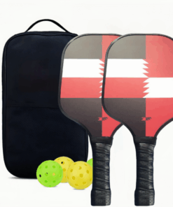 Pickleball Tennis Set including Bats and Balls in a Carry Case - avulsion