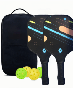 Pickleball Tennis Set including Bats Starry Sky Series - Purple