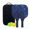 Pickleball Tennis Set including Bats Starry Sky Series - Silver
