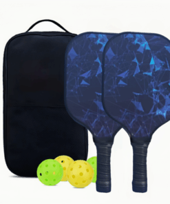 Pickleball Tennis Set including Bats Starry Sky Series - Silver
