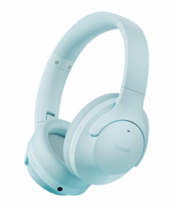 Picun - Active Noise Cancelling Headphones With Built-In Mic - Mint Green