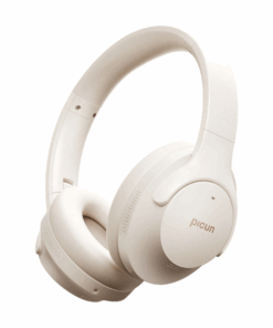 Picun - Hybrid Active Noise Cancelling Headphones With Built-In Mic - Khaki