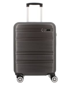 Pierre Cardin Gaspar ABS Hard Case - Charcoal - 24 cm