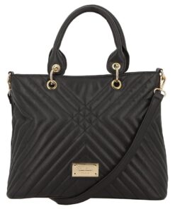 Pierre Cardin - Nandi Croosoverquilt Grab Crossbody - Black