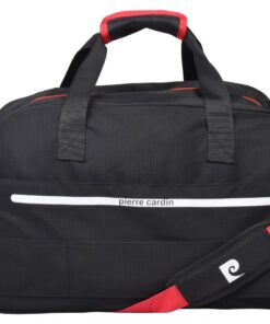 Pierre Cardin Signature Sports Duffel Bag - Black
