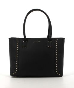 Pierre Cardin Zea Studded Tote Bag - Black