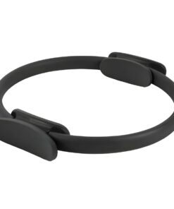 Pilates Ring Resistance Ring Yoga Magic Fitness Circle Bodybuilding Gym - Black