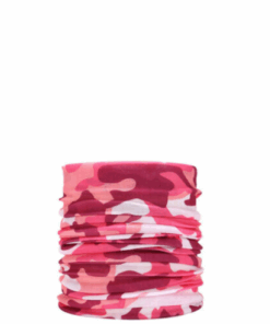 Pink Camouflaged Face Mask Neck Gaiter - Easy Trade