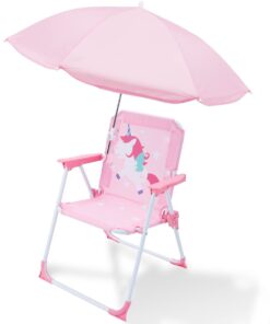 Pink Kids Camping Chair