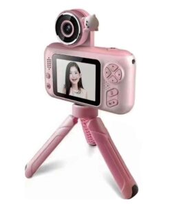 Pink Kids Digital Camera | Photos & HD Videos | Games | Frames & Selfies