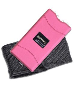 Pink Stun Gun & Flashlight For Self Defensive