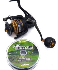 Pioneer Altitude Sovereign 4000 Fishing Reel and 300m Pro Braid Line Combo