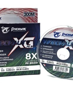 Pioneer Argonaut XG 8x Braid Fishing Line PE 2.0 300m 30lb/13.6kg 0.20mm