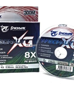 Pioneer Argonaut XG 8x Braid Fishing Line PE 4.0 300m 50lb/22.7kg 0.35mm