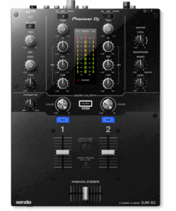 Pioneer DJ - DJM-S3 Scratch Style 2 Channel DJ Mixer for Serato DJ Pro