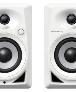Pioneer DJ DM-40W Studio Monitor (Pair) - White