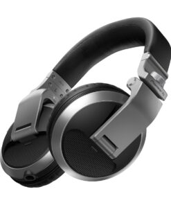Pioneer DJ HDJ-X5-S - Professional Over-Ear DJ Headphones (Silver)
