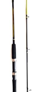 Pioneer Fire E-Glass 6ft 2 Piece Fishing Rod - Yellow