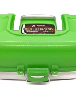 Pioneer Fishing 3 Tray Green Fishing Tackle Box
