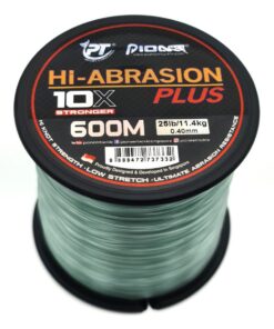 Pioneer High Abrasion 600m Dark Green Fishing Line 0.40mm - 25lb/11.4kg