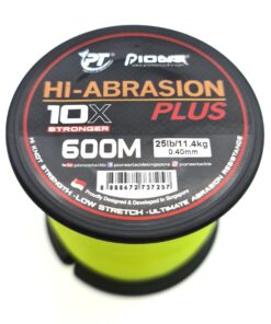 Pioneer High Abrasion 600m Yellow Nylon Fishing Line 0.40mm - 25lb/11.4kg