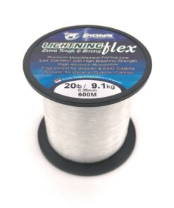 Pioneer Lighting Flex 600m Fishing Line - 9.1kg / 0.35mm / 20lb