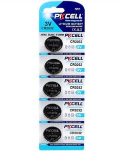 PKCELL CR2032 Lithium Coin Battery (Card of 5)