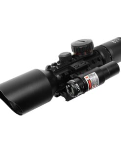 PLA 3x ~10x Tactical Rifle Scope With Laser Sight - JD-58