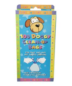Plastic Dog Clean Up 100 Disposable Bags - Pack of 3