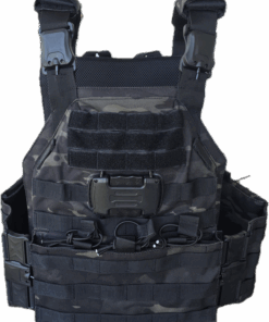 Plate Carrier -Tactical Vest With Patented Rapid Quick Release - multicam black