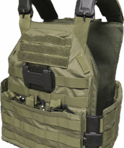 Plate Carrier -Tactical Vest With Patented Rapid Quick Release - OD green