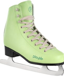 Playlife Classic Ice Skates - Mint Green - UK 7