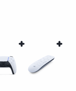 PlayStation 5 Console bundle with 2 games and media remote (PS5)