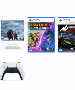 Playstation 5 Console Bundle with 4 Games (PS5)