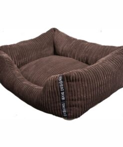 Plush Pet Bed - Dark Brown