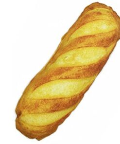 Plush squeaky baguette dog toy -18cm