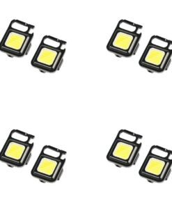 Pocket Keychain Ultra Bright Light with Bottle Opener x 8