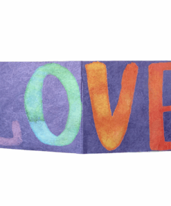 Pockety Wallets - Ultra thin Tyvek Material Wallet - Love Purple