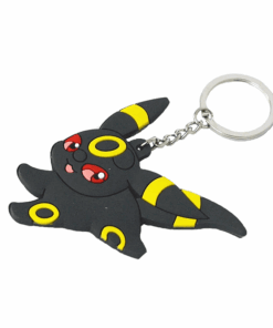 Pokemon Eevee Evolution Keyrings - Black