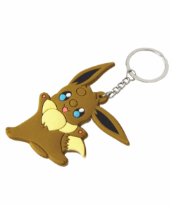 Pokemon Eevee Evolution Keyrings - Brown